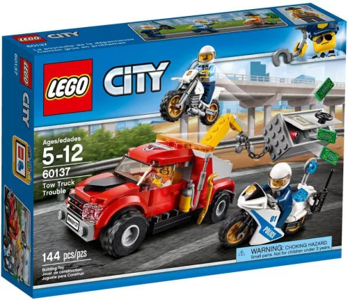 Lego City 60137 Bajba került vontató