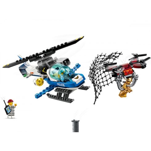 Lego City 60207 Légi üldözés rendőrségi helikopterrel