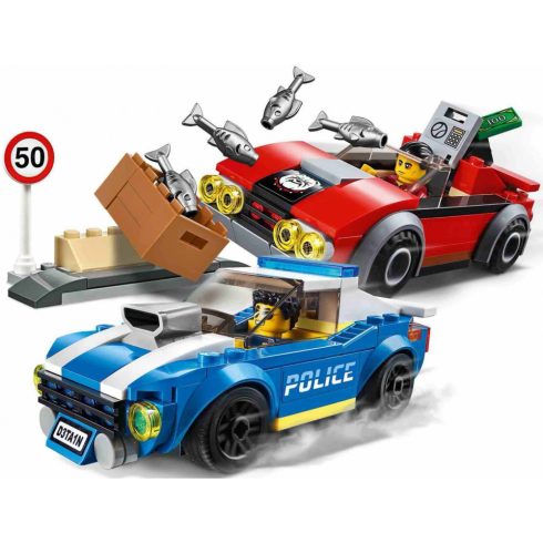 Lego City 60242 Rendőrségi letartóztatás az országúton