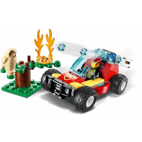 Lego City 60247 A tűzoltó és az erdőtűz
