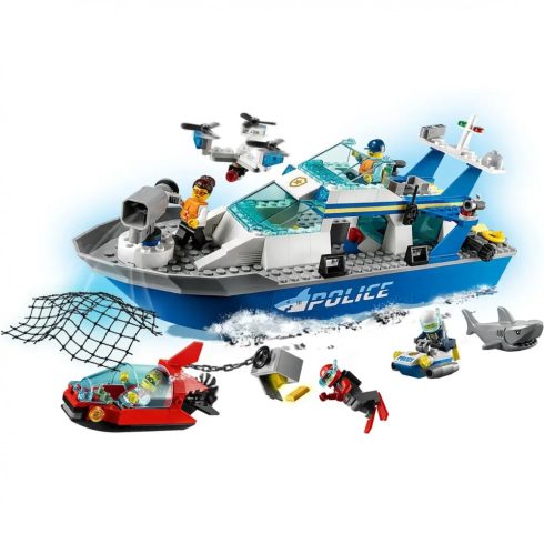 Lego City 60277 Rendőrségi járőrhajó