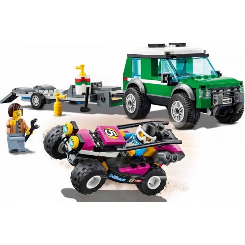 Lego City 60288 Verseny homokfutó szállítóautó