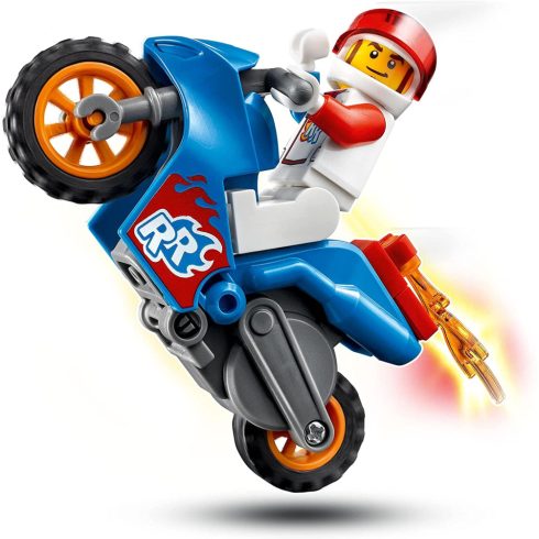 Lego City 60298 Rocket kaszkadőr lendkerekes motor