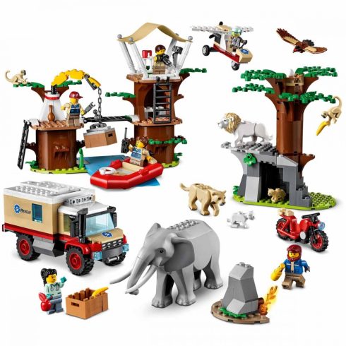 Lego City 60307 Vadvilági mentőtábor