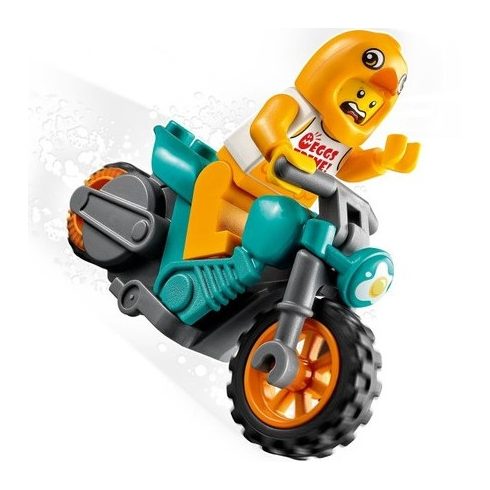 Lego City 60310 Csirke kaszkadőr lendkerekes motor