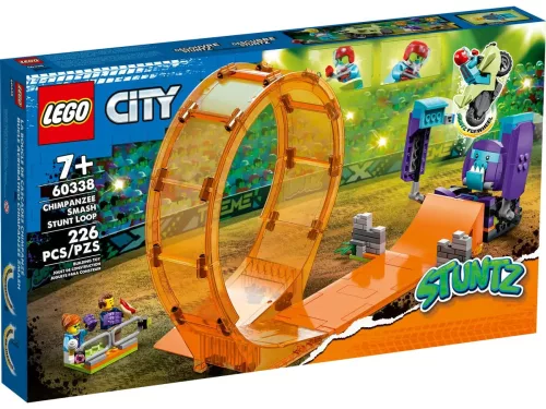 Lego City 60338 Csimpánzos zúzós kaszkadőr hurok