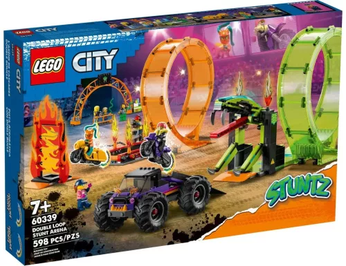 Lego City 60339 Kaszkadőr aréna dupla hurokkal