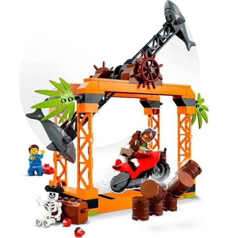 Lego City 60342 Cápatámadás kaszkadőr kihívás (csomagolássérült)