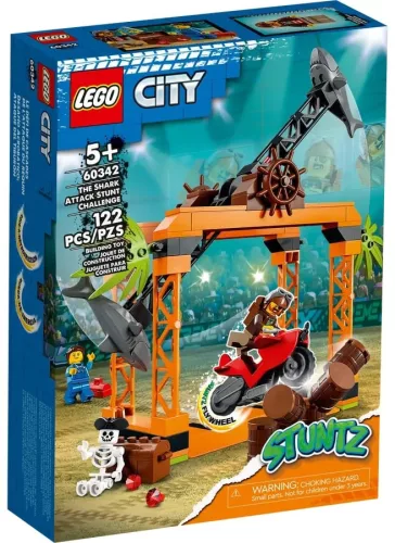 Lego City 60342 Cápatámadás kaszkadőr kihívás