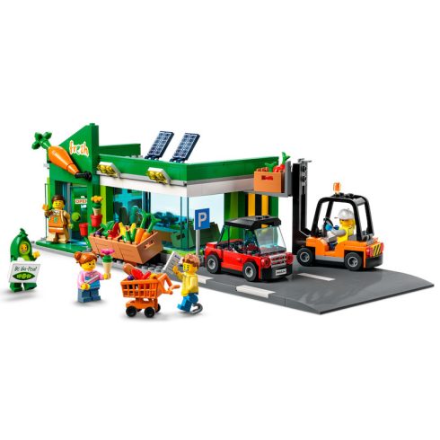 Lego City 60347 Zöldséges targoncával