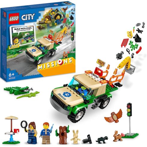 Lego City 60353 Vadállatmentő küldetések