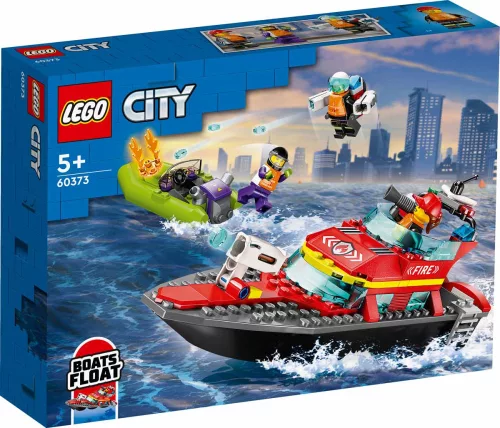 Lego City 60373 Tűzoltóhajó