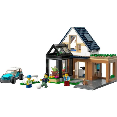 Lego City 60398 Családi ház és elektromos autó