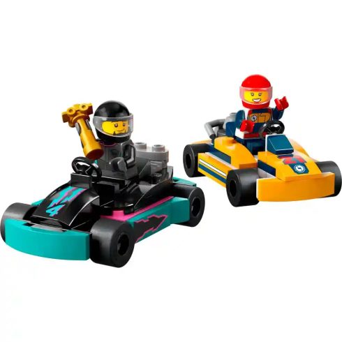 Lego City 60400 Gokartok és versenypilóták