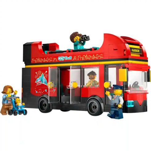 Lego City 60407 Piros emeletes turistabusz