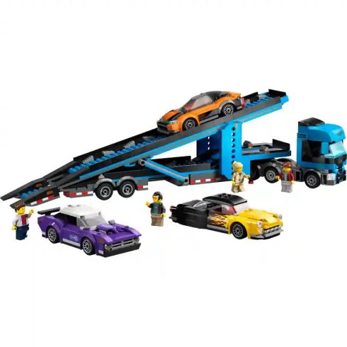 Lego City 60408 Autószállító kamion sportautókkal