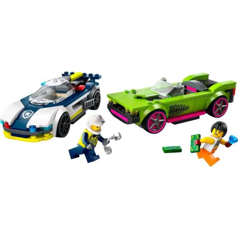 Lego City 60415 Rendőrautó és sportkocsi hajsza