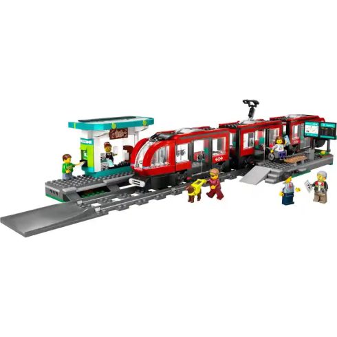 Lego City 60423 Belvárosi villamos és megálló