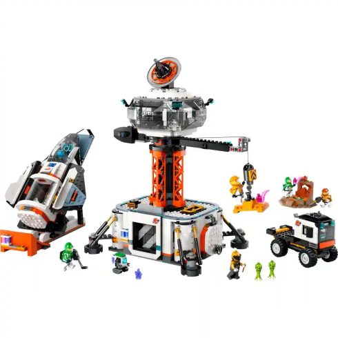 Lego City 60434 Űrállomás és rakétakilövő