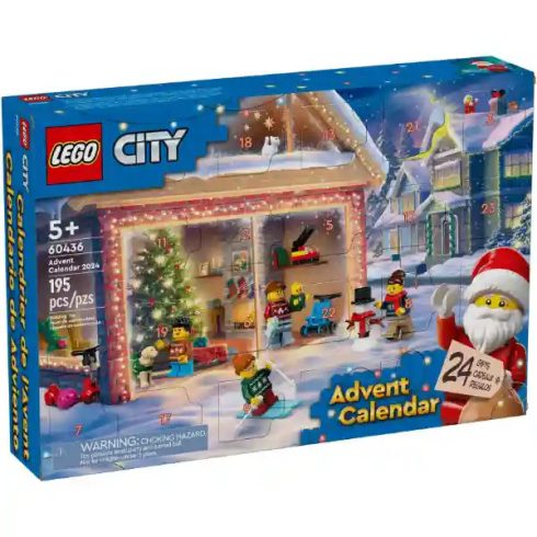 Lego City 60436 Adventi kalendárium, naptár 2024