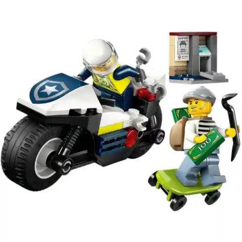Lego City 60455 Üldözés rendőrségi motorkerékpárral