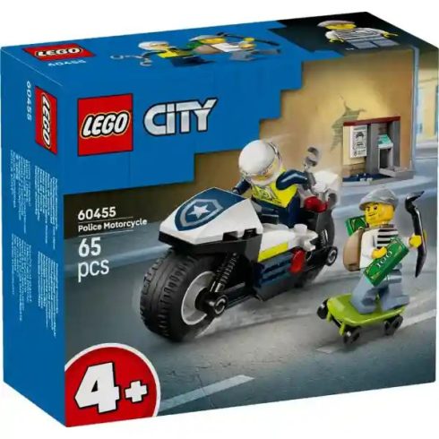Lego City 60455 Üldözés rendőrségi motorkerékpárral