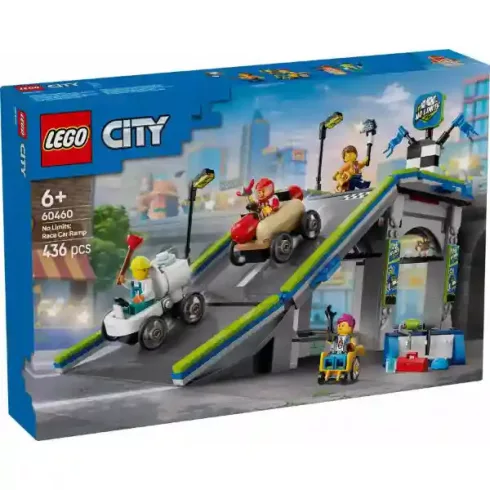 Lego City 60460 Határok nélkül: Versenypálya rámpákkal