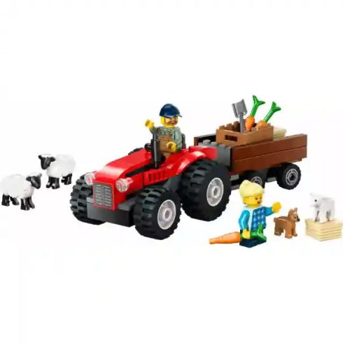 Lego City 60461 Piros traktor, utánfutó és juhok