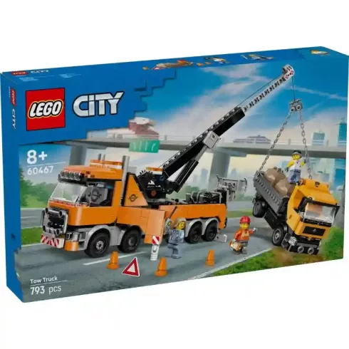Lego City 60467 Nagy teljesítményű autómentő daruval