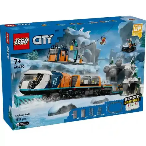Lego City 60470 Felfedezők sarkvidéki távirányítós RC expresszvonata