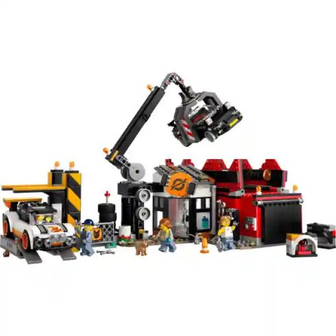 Lego City 60472 Roncstelep autókkal