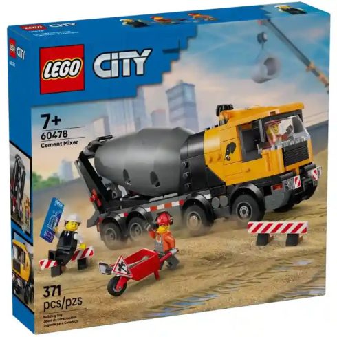 Lego City 60478 Betonkeverő teherautó