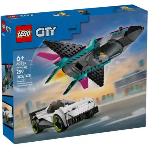 Lego City 60489 Repülő vs. autó