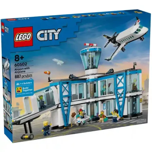 Lego City 60502 Repülőtér repülőgéppel