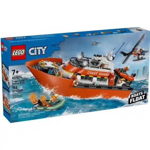 Lego City 60504 Parti őrség mentőhajója és helikoptere