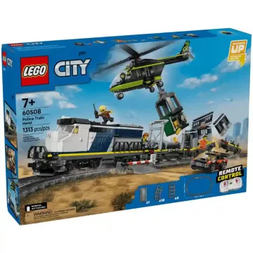   Lego City 60508 Rablás a rendőrségi RC távirányítós vonaton