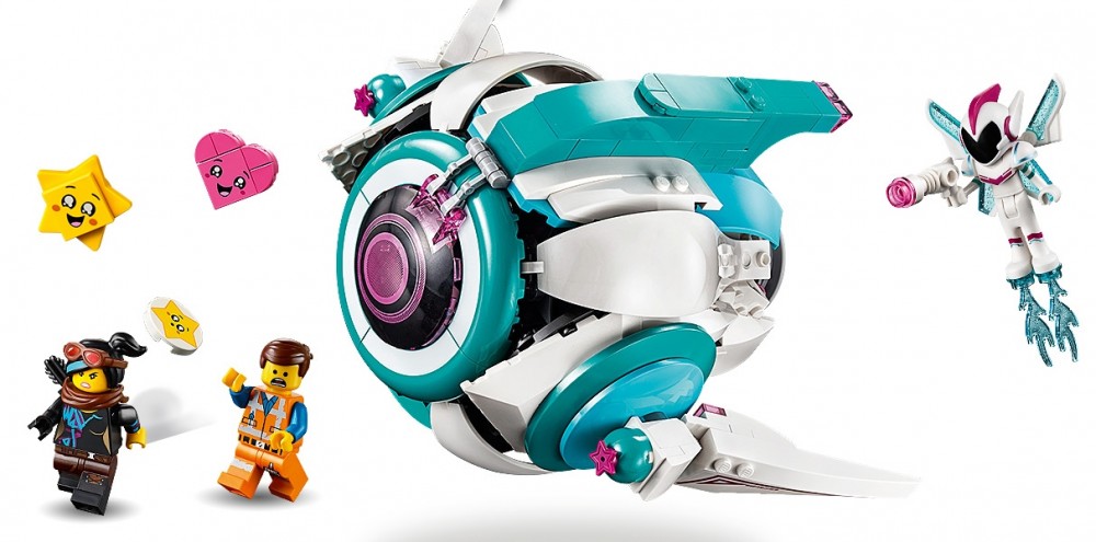 Lego The Movie 2 70830 Édes Káosz Tesho űrhajója! - Morzsa j