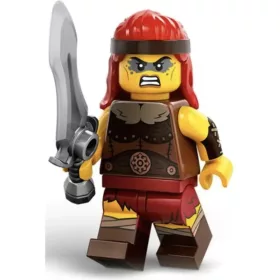   Lego 71045 Könyörtelen barbár harcos zsákbamacska minifigura 25. sorozat