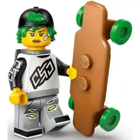   Lego 71048 Gördeszkás fiú zsákbamacska minifigura 27. sorozat