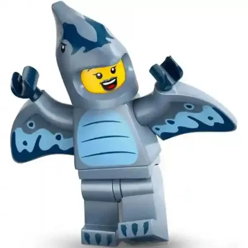 Lego 71048 Pterodaktilusz dino jelmezes zsákbamacska minifigura 27. sorozat