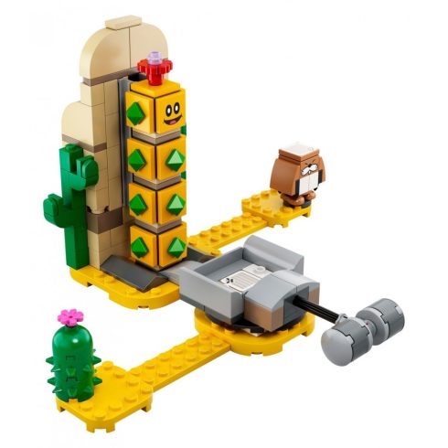 Lego Super Mario 71363 Sivatagi Pokey kiegészítő szett