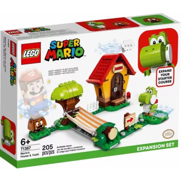   Lego Super Mario 71367 Mario háza & Yoshi kiegészítő szett