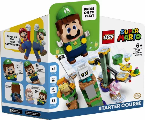 Lego Super Mario 71387 Luigi kalandjai kezdőpálya