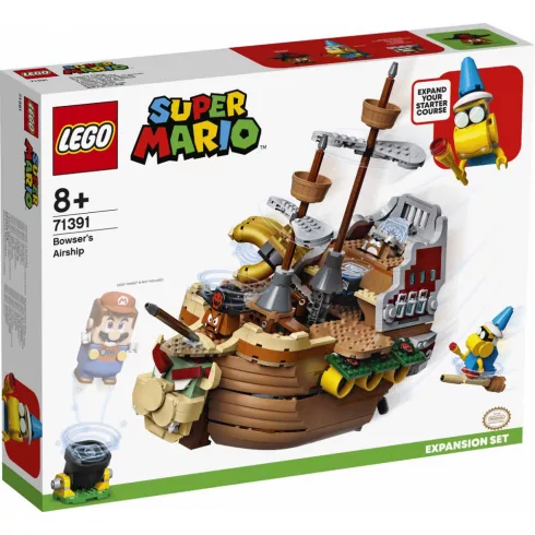 Lego Super Mario 71391 Bowser léghajója kiegészítő szett (csomagolássérült)