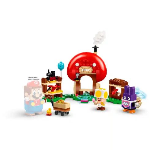 Lego Super Mario 71429 Nabbit Toad boltjánál kiegészítő szett