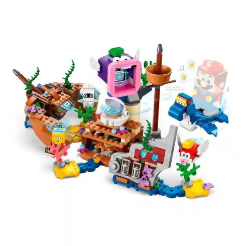 Lego Super Mario 71432 Dorrie elsüllyedt hajóroncs kalandjai kiegészítő szett