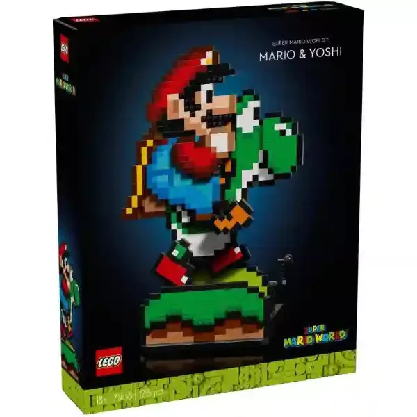 Lego Super Mario 71438 Super Mario World™: Mario és Yoshi (c