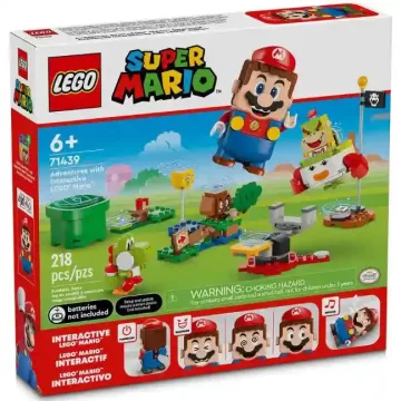   Lego Super Mario 71439 Kalandok az interaktív LEGO® Mario™ figurával