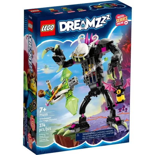 Lego Dreamzzz 71455 Kegyetlen Őrző, a kalitkás szörnyeteg