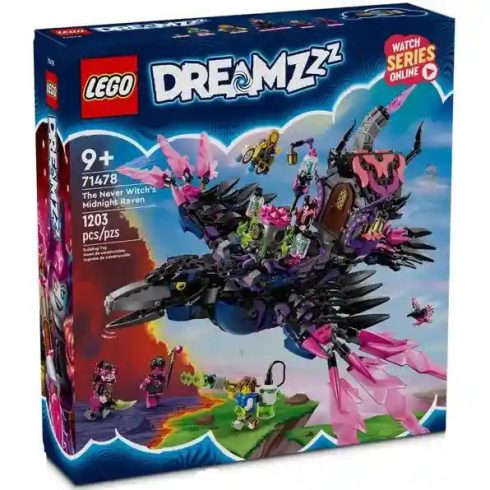 Lego Dreamzzz 71478 A Sötét boszorkány és az Éjféli holló